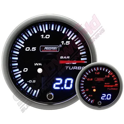 ProSport JDM Style Digital Peak Gauge- Boost (BAR)