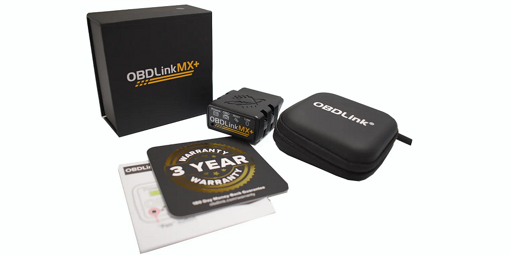 OBDLink MX+ Professional OBD2 Car Diagnostic Scanner for iPhone, iPad, Android & Windows