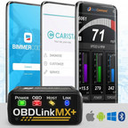 OBDLink MX+ Bluetooth OBD2 Diagnostic Adaptor for iPhone, Android & Windows