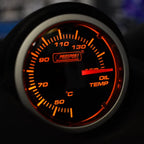ProSport Super Swiss Stepper Gauge 52mm Oil Temperature °C
