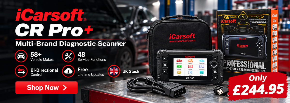 iCarsoft CR Pro+ professional vehicle diagnostic tool