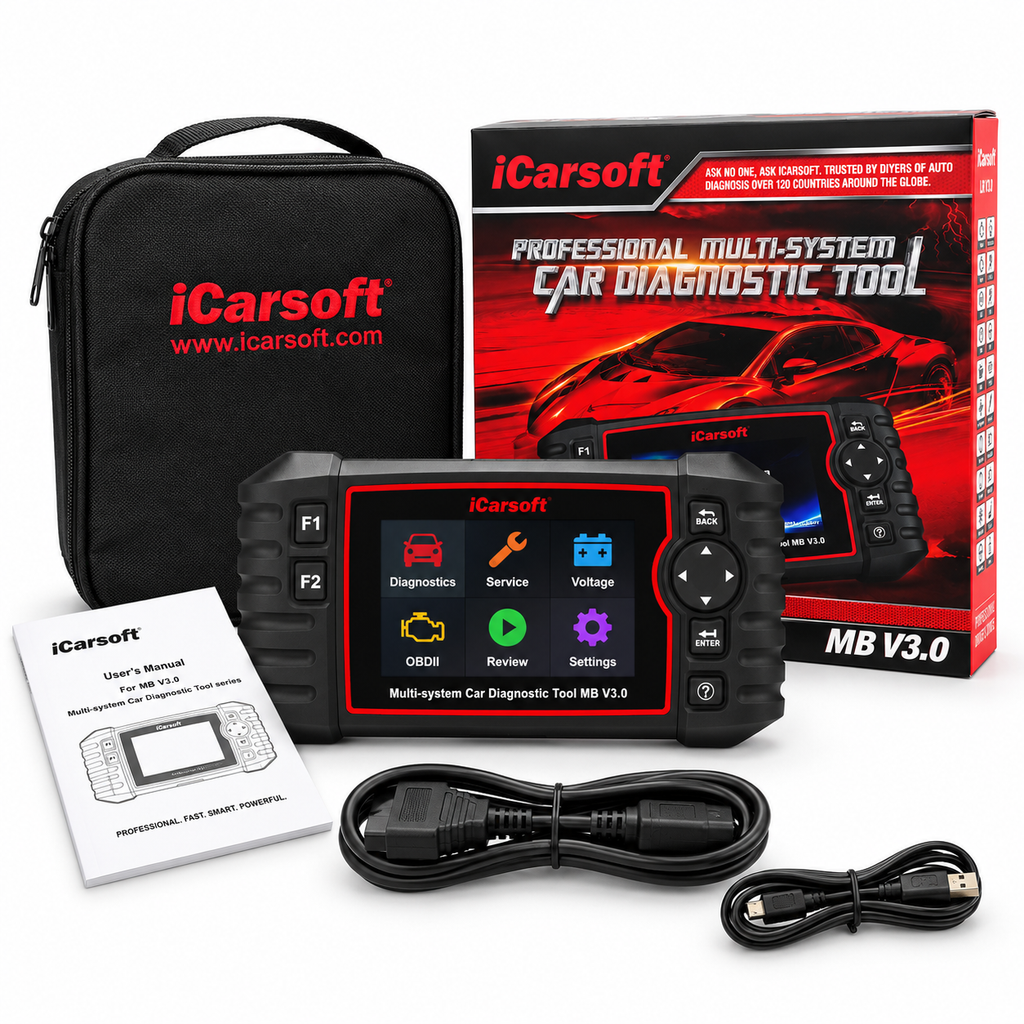 iCarsoft MB V3.0 - Mercedes, Sprinter & Smart Diagnostic Scanner