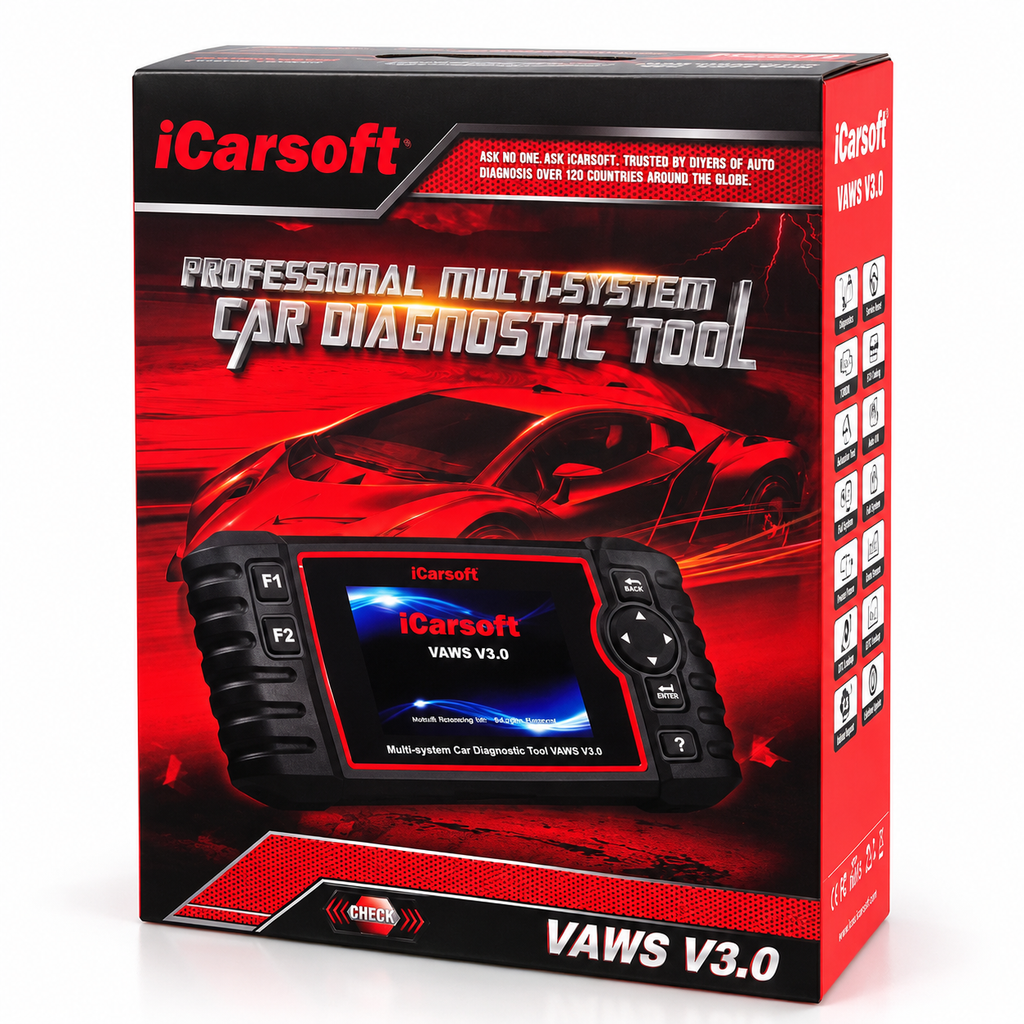 iCarsoft VAWS V3.0 - VW Audi SEAT Skoda Diagnostic Scanner