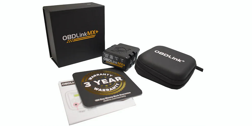 OBDLink MX+ Bluetooth OBD2 Scanner & Diagnostic Adapter - FORScan, Bimmercode, DashCommand - iPhone, Android & Windows